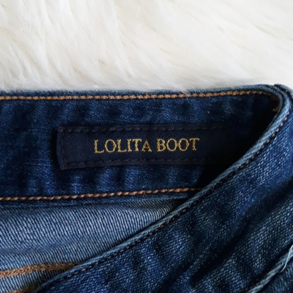 Lucky Brand Lolita Boot Blue jeans 4/27 - Picture 4 of 8